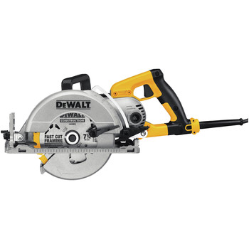 SAWS | Dewalt 120V 7-1/4 in. Worm Drive Circular Saw with Electric Brake - DWS535B