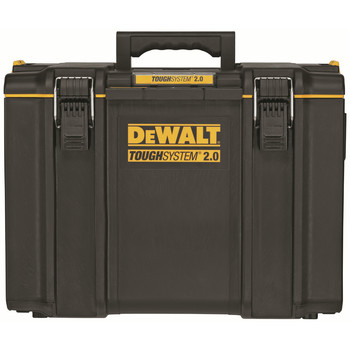 TOOL STORAGE | Dewalt 21-3/4 in. x 14-3/4 in. x 16-1/4 in. ToughSystem 2.0 Tool Box - X-Large, Black - DWST08400