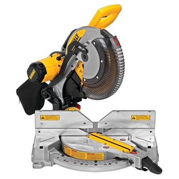 WOODWORKING | Dewalt 120V 15 Amp Electric Double-Bevel Compound 12 in. Corded Miter Saw - DWS716