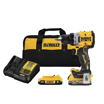 DRILLS | Factory Reconditioned Dewalt 20V MAX XR Brushless Lithium-Ion 1/2 in. Cordless Drill Driver Kit with 2 Batteries (1.7 Ah/2 Ah) - DCD800D1E1R