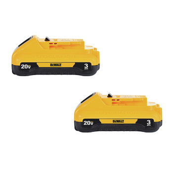 DEWALT 20V MAX SYSTEM | Dewalt DCB230-2 20V MAX 3Ah Compact Battery (2-Pack)